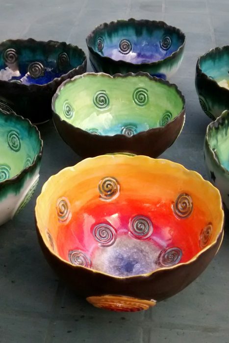 spiral bowls